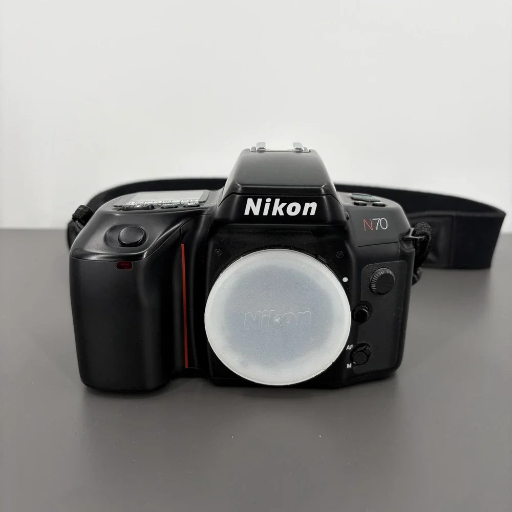 [NIKON] N70 AF 35mm Film SLR Camera Body Only Tested W/‎ 2X New Films
